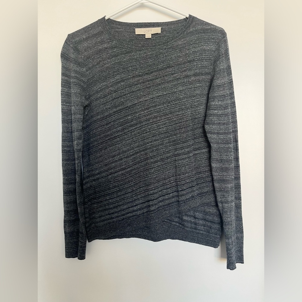 LOFT Grey Sweater, Size XS
